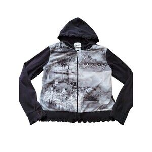 Women's Medium Walt Disney World Germany Hooded Jacket Made In The USA  Read